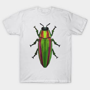 Jewel Beetle Digital Painting T-Shirt